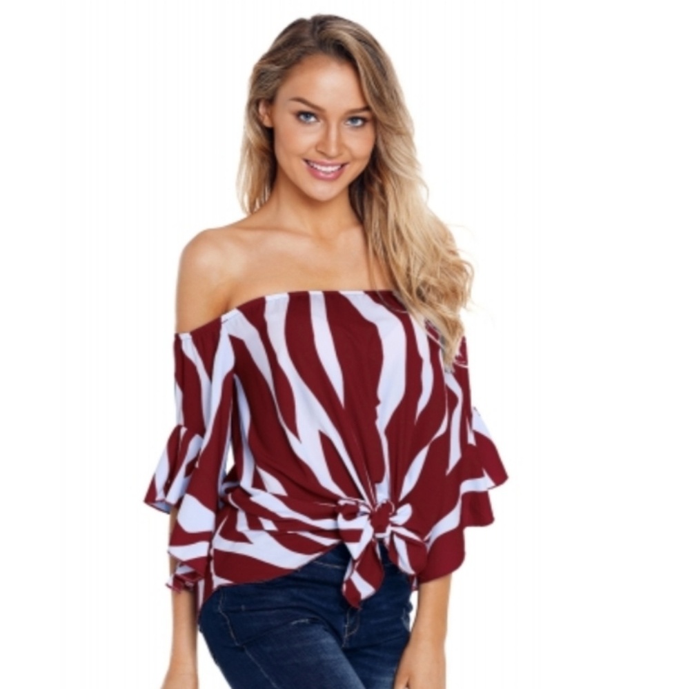 Off the shoulder top